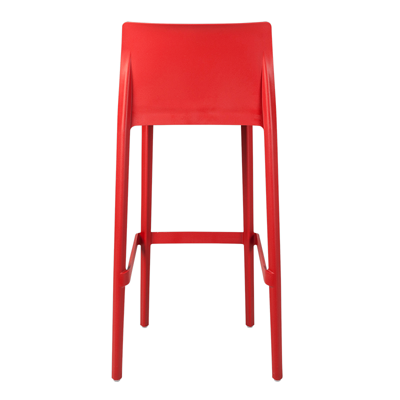 Silla alta Sila roja Alt. 100 cm