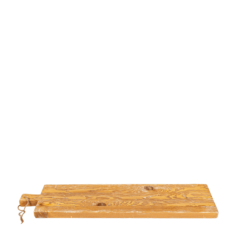 Tabla de aperitivos de madera vintage 92 x 24 x 2.5 cm