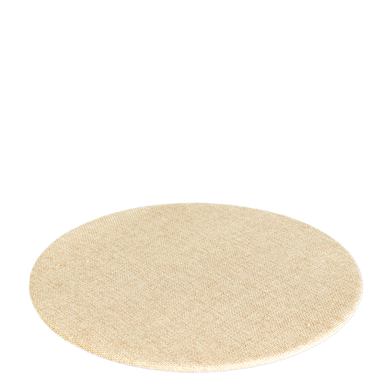 Bajoplato tela de saco Ø 35 cm