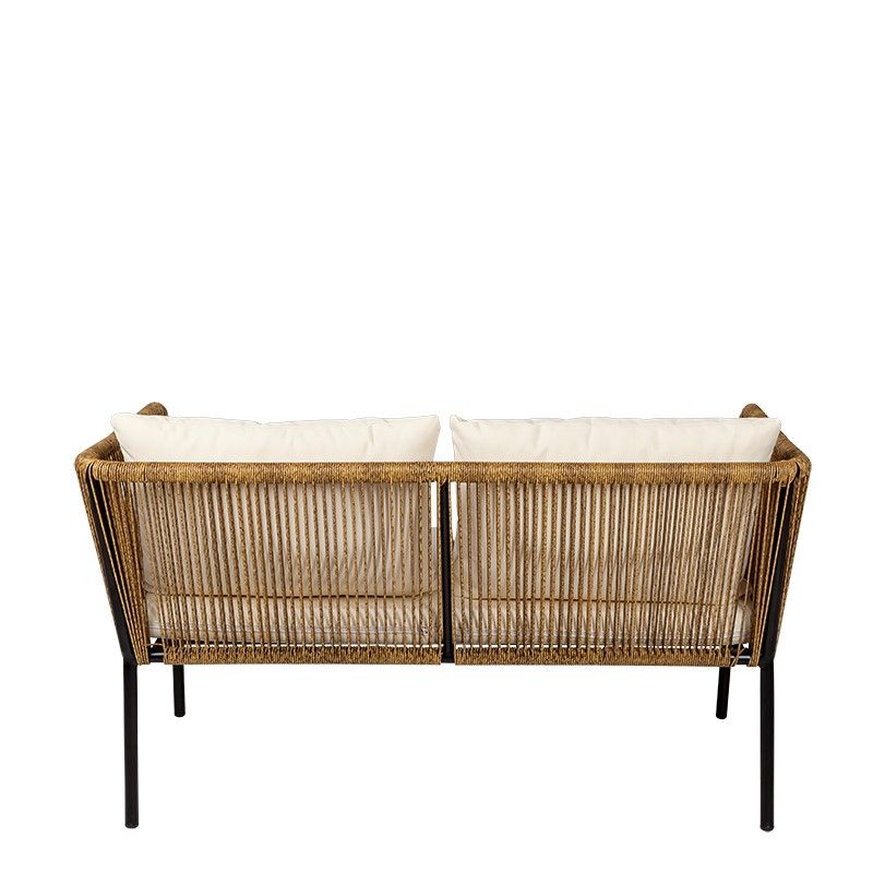 Sofa ratan Terraza 68 x 126 cm Alt. 70 cm