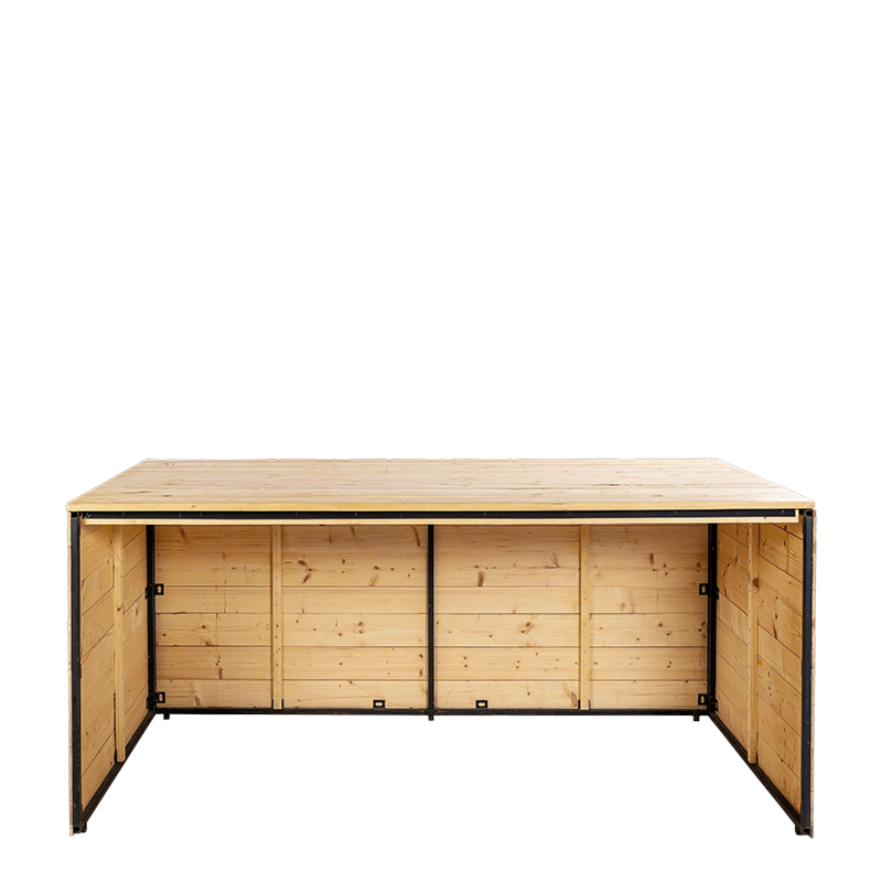 Buffet plegable Rústico Pacífico 100x200 cm Alt.92 cm - Plazo 48h