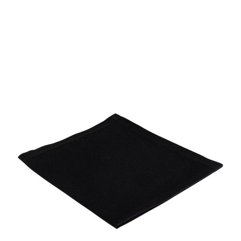 Servilleta de mesa Marjorie negro 50 x 50 cm ignífuga M1