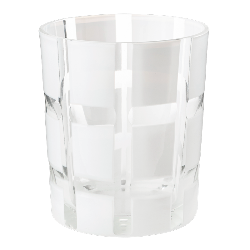 Vaso Melodie blanco Ø 8 cm Alt. 9 cm 24 cl