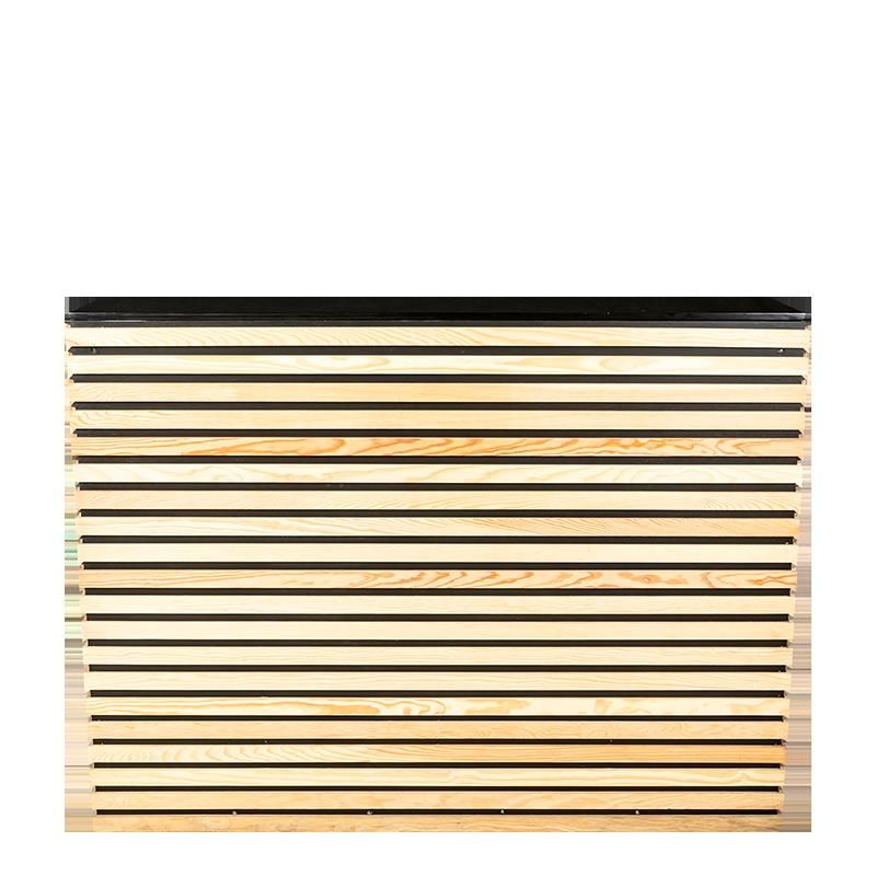 Barra plegable Deck 55 x 150 cm Alt. 115 cm