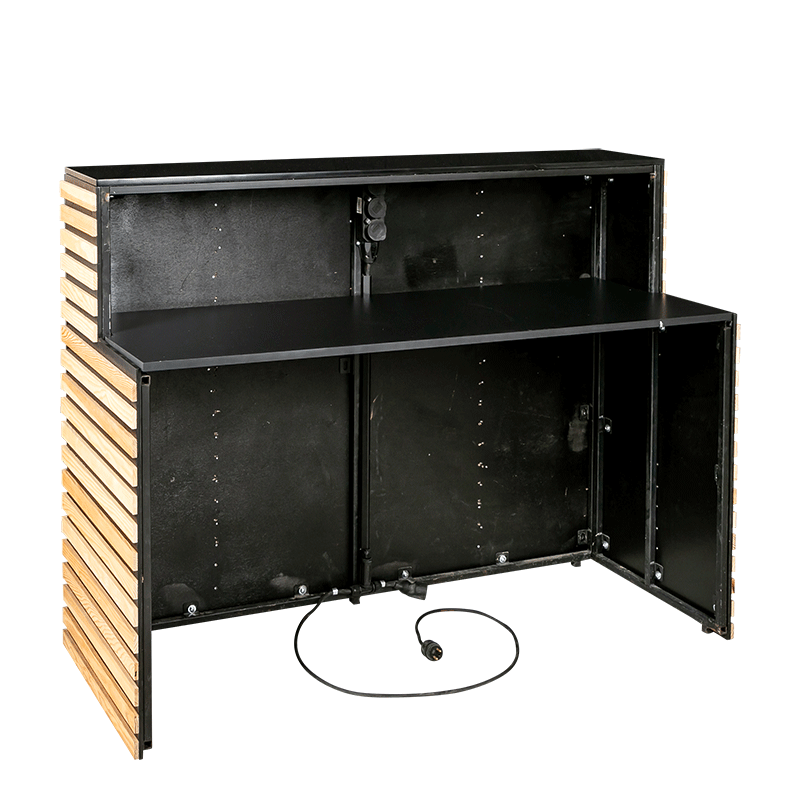 Barra plegable Deck 55 x 150 cm Alt. 115 cm
