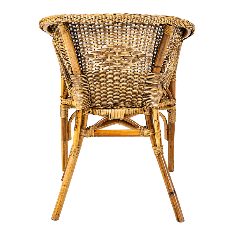Sillón en mimbre