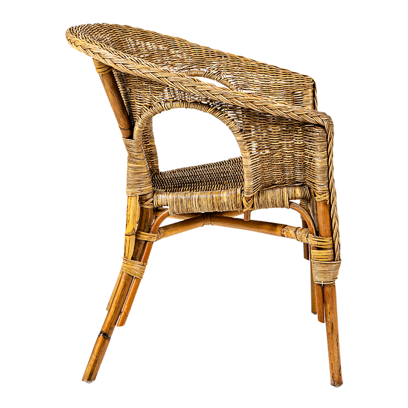 Sillón en mimbre