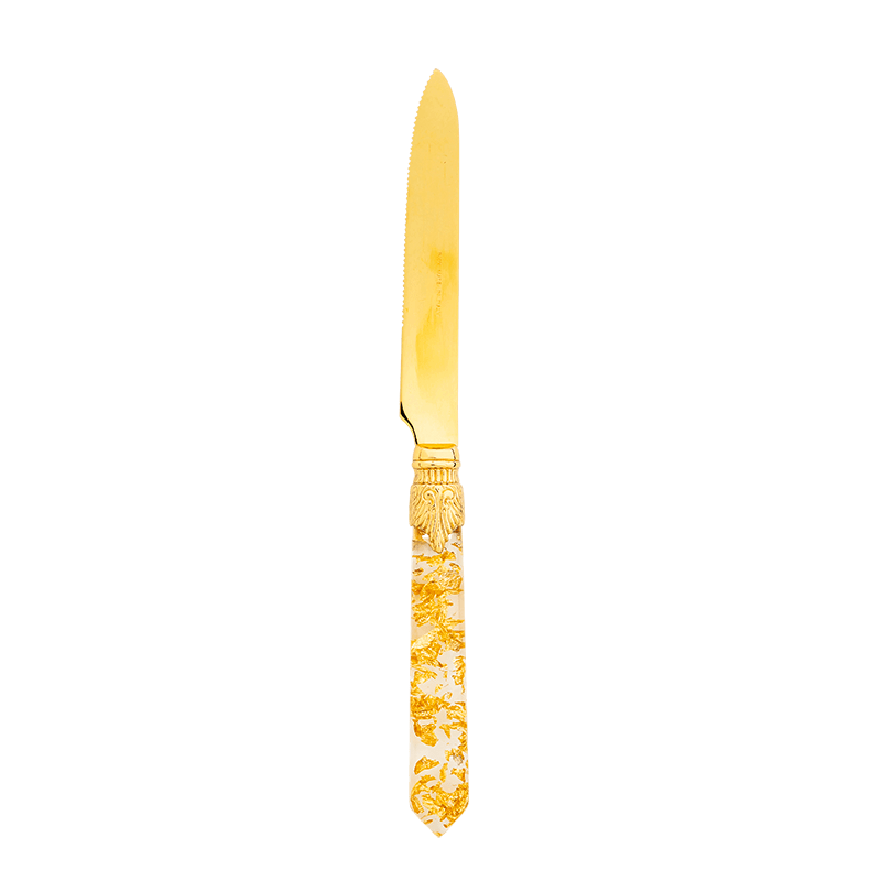 Cuchillo de entremés/postre Pepitas de Oro