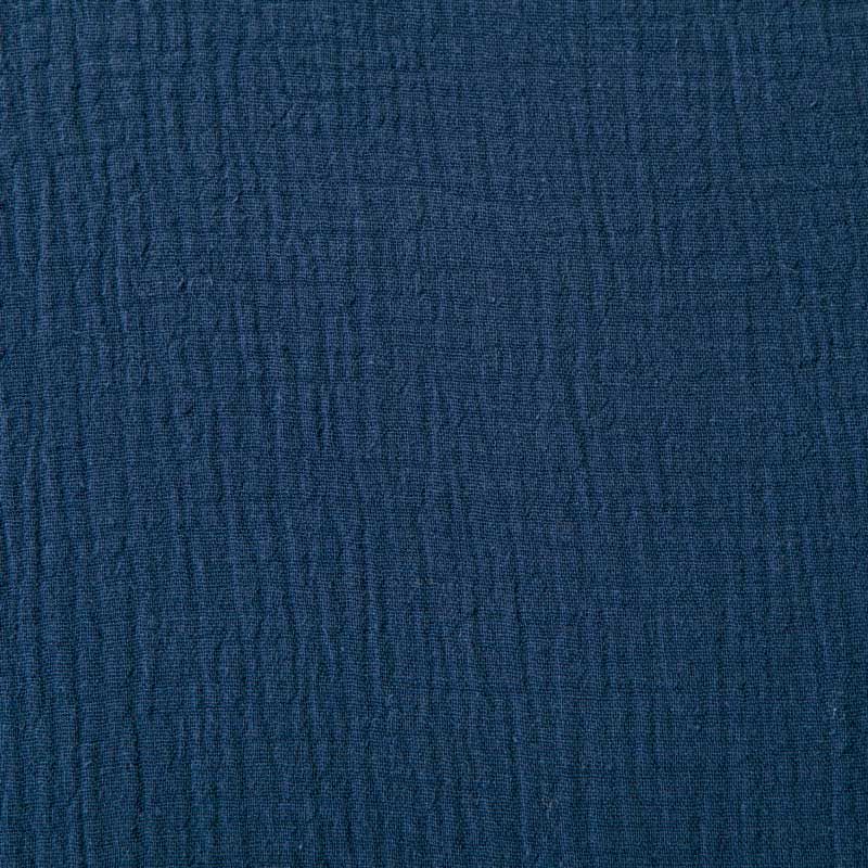 ML de gasa de algodón azul L 130 cm
