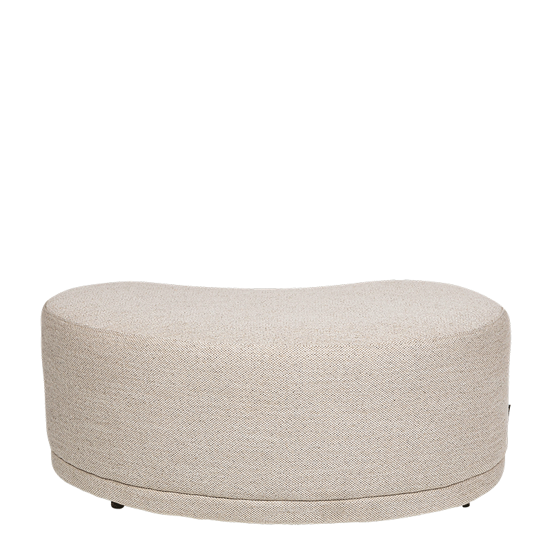 Banco Galet beige 60 x 100 cm Alt 40 cm