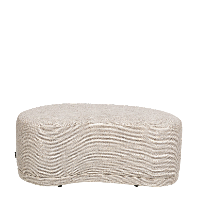 Banco Galet beige 60 x 100 cm Alt 40 cm
