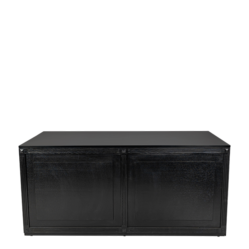 Buffet Cigare Club Negro 100 x 200 cm Alt. 90 cm