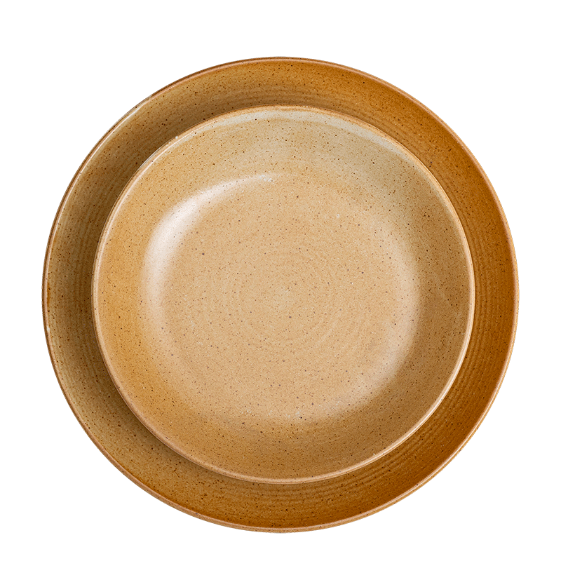 Plato hondo Vintage Gres Ø 18/21 cm