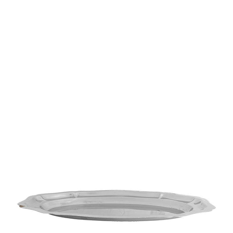Fuente oval Vintage Inox