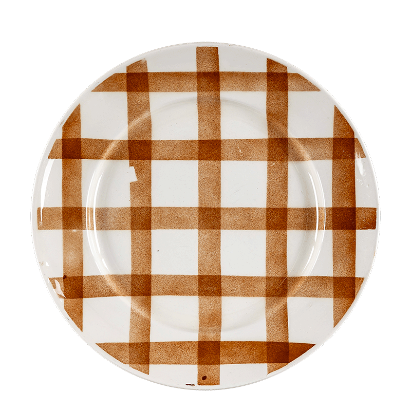 Plato grande Vintage Cuadros Ø 23/25 cm
