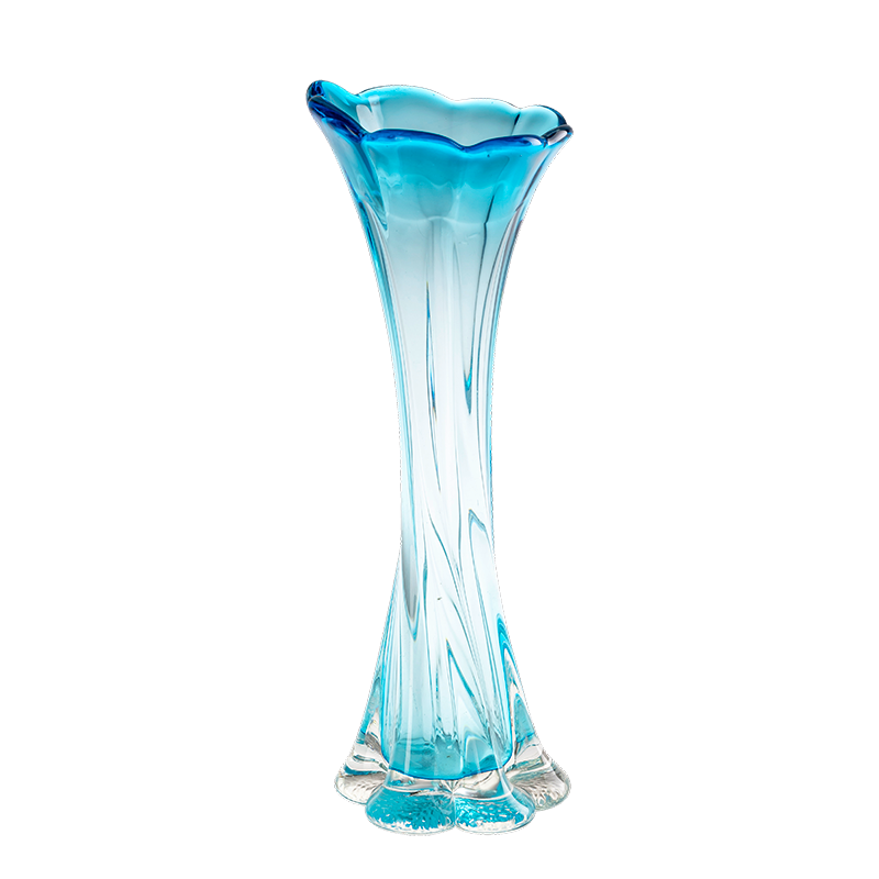 Jarrón grande Soliflore Vintage azul