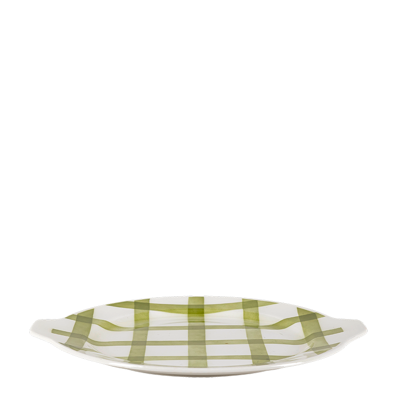 Plato llano Vintage cuadros Ø 27-32 cm