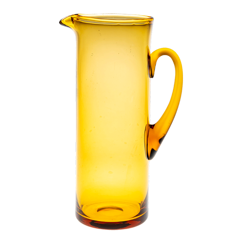 Jarra Cristal Vintage de colores