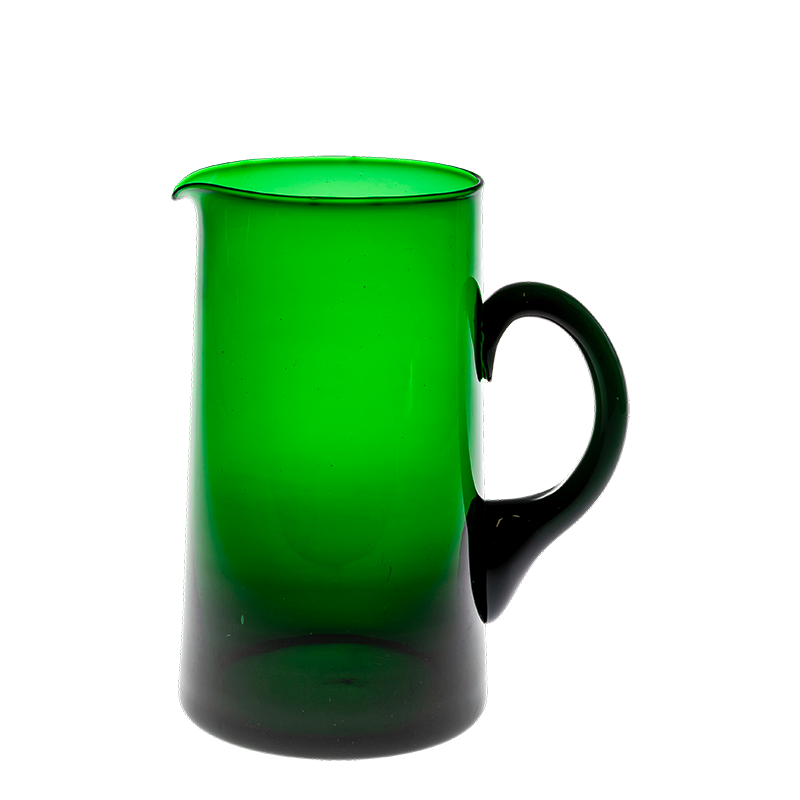 Jarra Cristal Vintage de colores