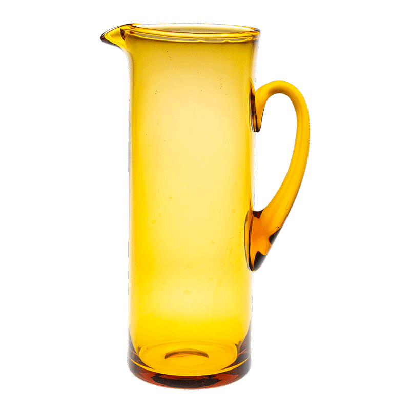 Jarra Cristal Vintage de colores