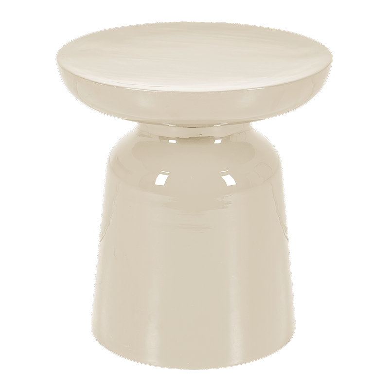 Puf Olympe crudo Ø 40 cm H 43 cm