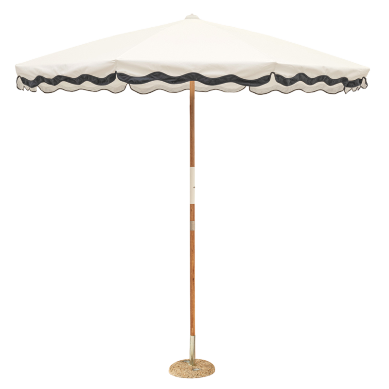 Sombrilla Amalfi Ø 200 cm H 213 cm + pie granito Ø 50cm