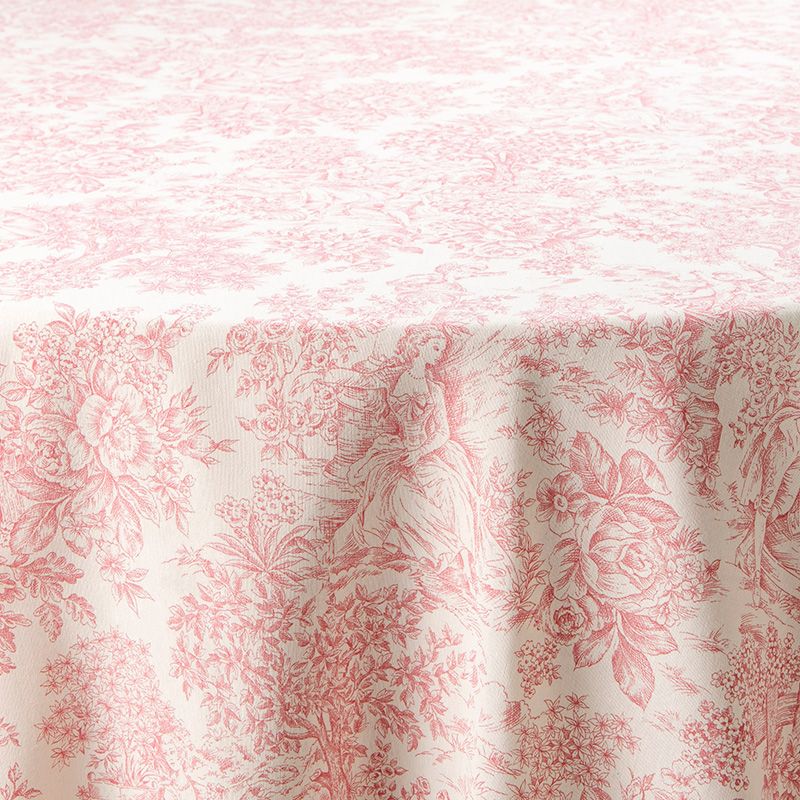 Manteler&iacute;a Toile de Jouy rosa