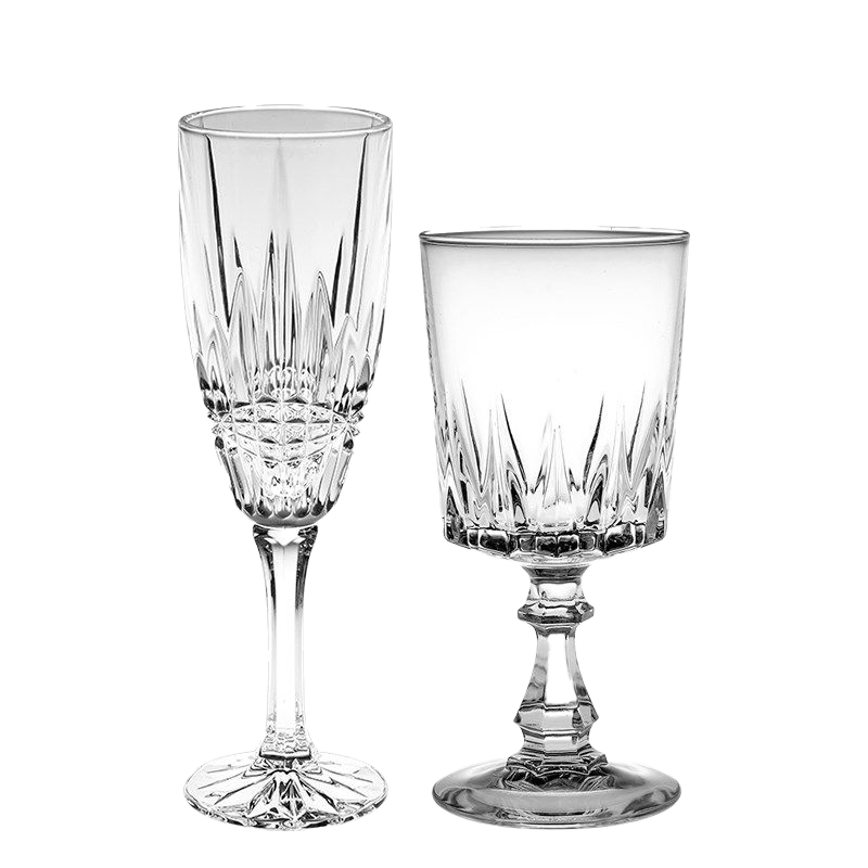 Copas Vintage cristal