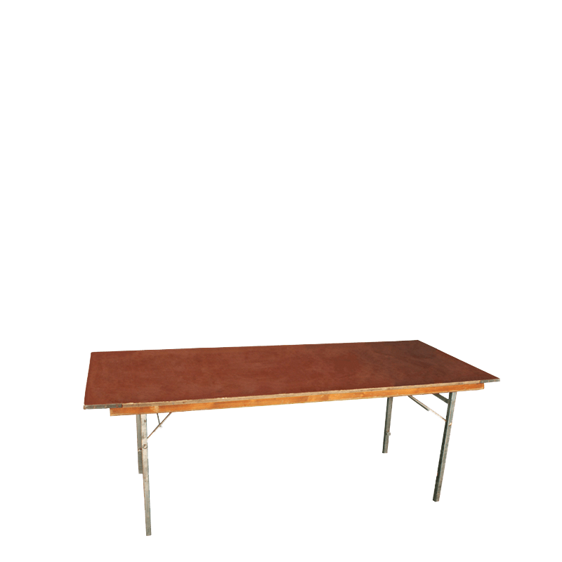 Mesa rectangular 80 x 150 cm.