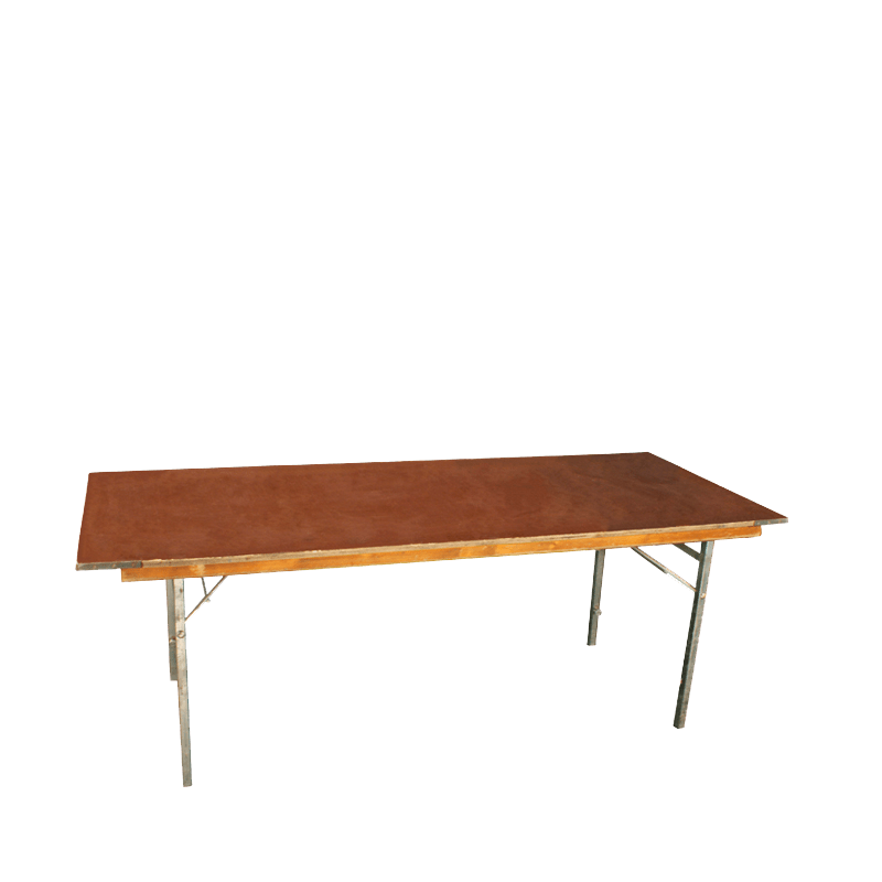 Mesa rectangular 80 x 200 cm.