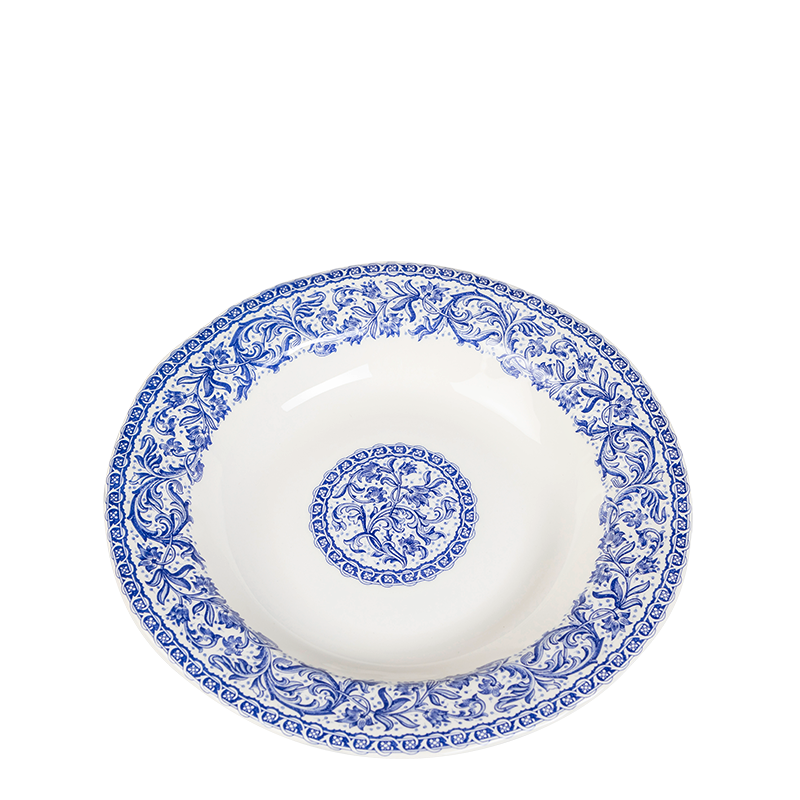 Plato hondo Gien azul Ø 23 cm