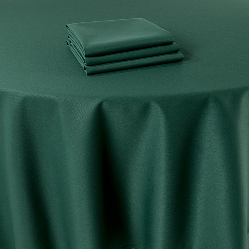 Mantel Marjorie verde 180 x 350 cm ignífugo M1