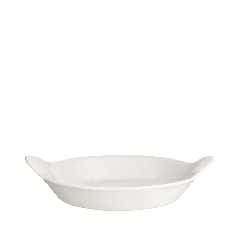 Cazuelita huevos al plato Ø 16 cm. Alt 3 cm. 28 cl.