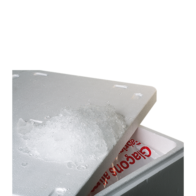 Hielo pilé 20 kg.+ caja isotérmica
