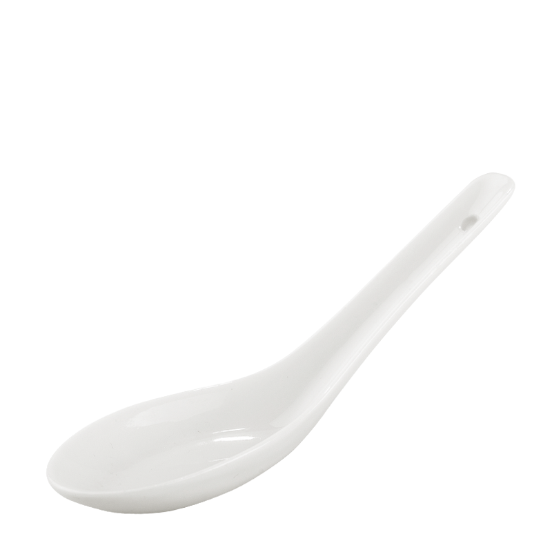 Cuchara degustación blanca
