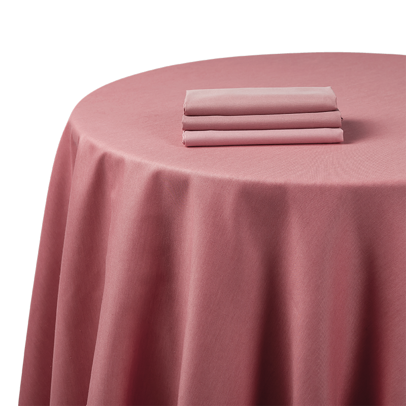 Mantel chintz rosa 270 x 270 cm.