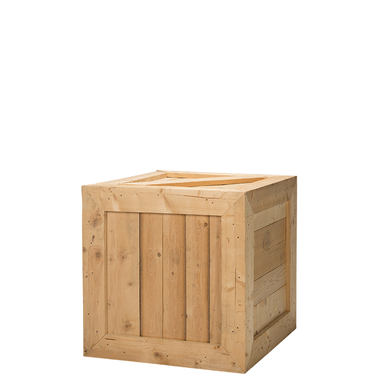 Caja de madera 76 x 76 cm