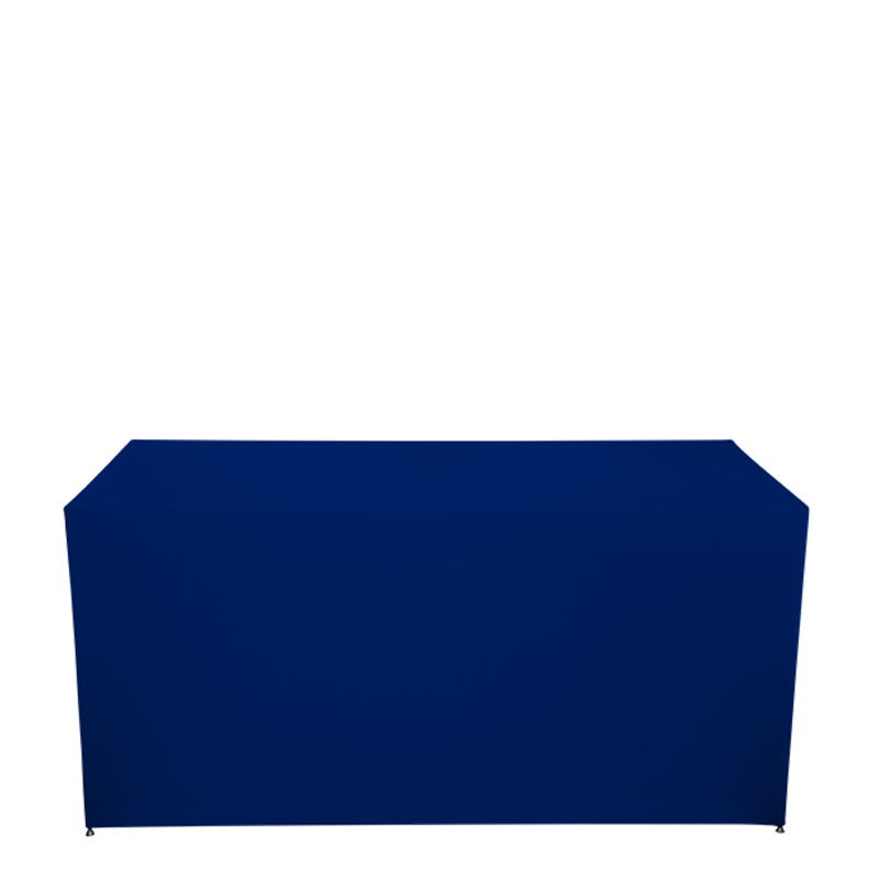 Buffet plegable con funda azul "3 caras" 100 x 200 cm