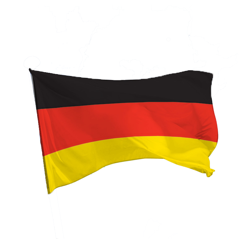 Bandera alemana 60 x 90 cm