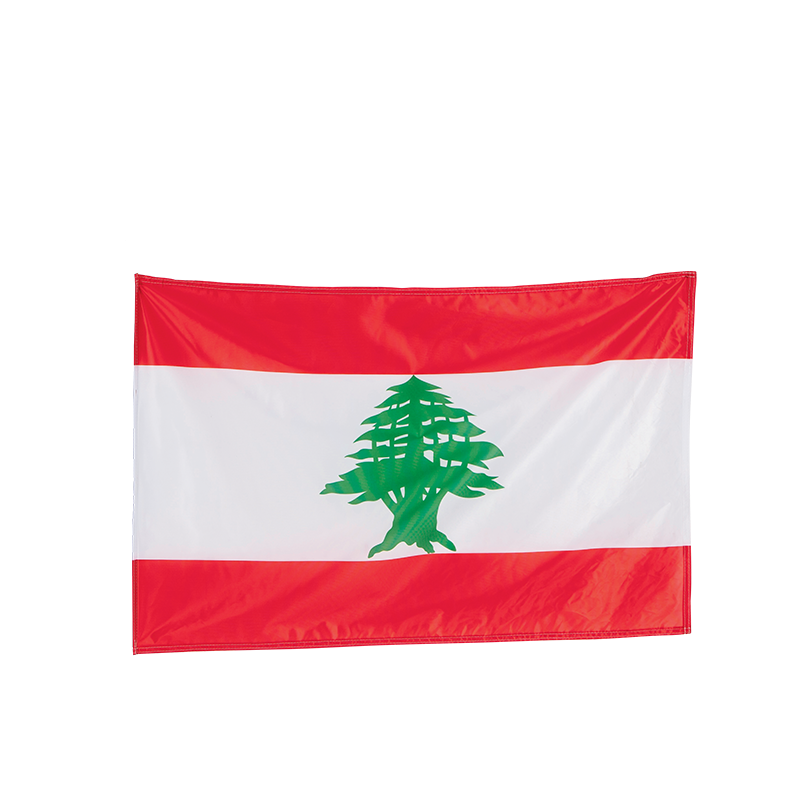 Bandera Libanesa 60 x 90 cm
