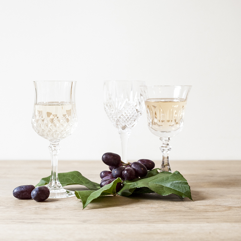 Copa de vino Vintage cristal Ø 6-9 cm  Alt. 12-15 cm  15-20 cl