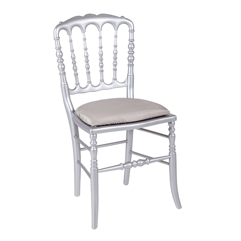 Silla Napoleón III acero fija Toscana Topo