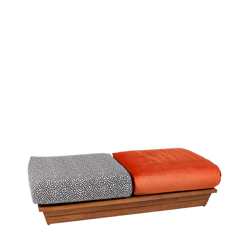 Banqueta Lounge Katmandou 70 x 140 cm H 36 cm