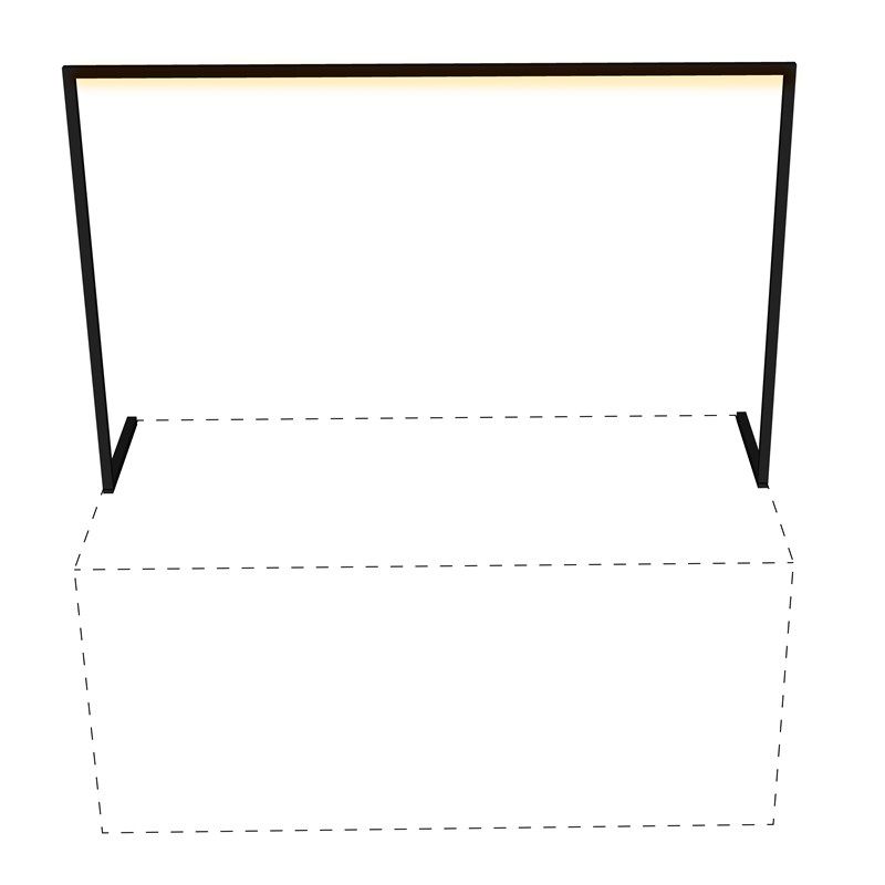 Arco Led para buffet plegable