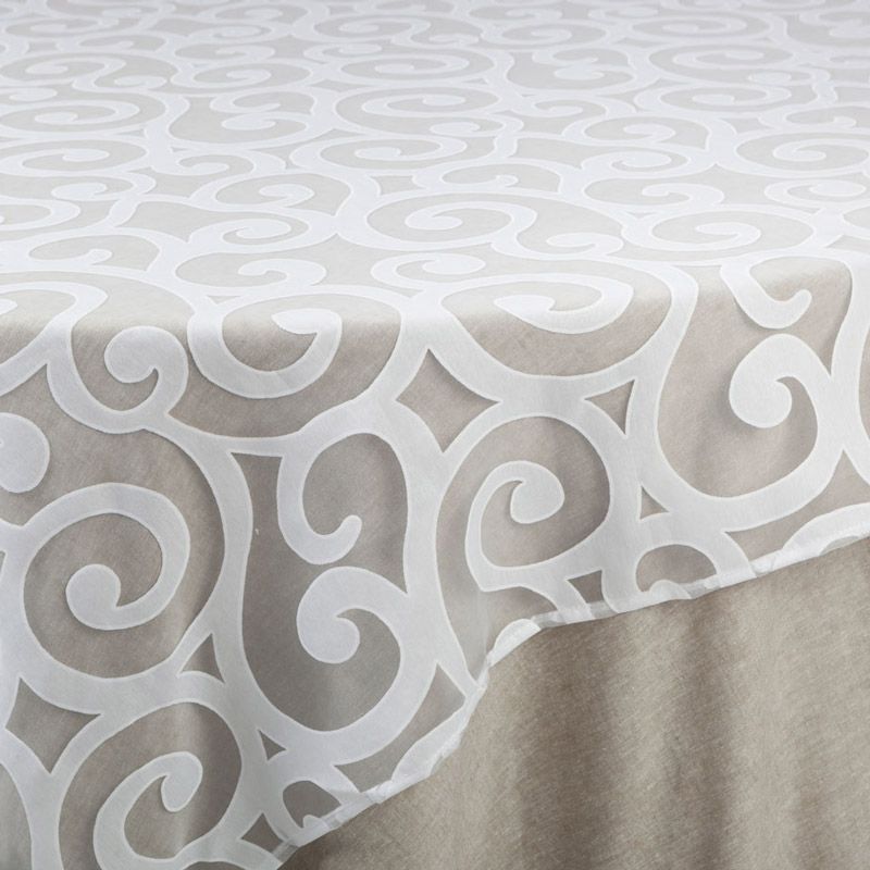 Cubre manteles Sevilla blanca
