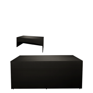 Buffet plegable con funda negra