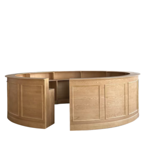 Barra circular Club Habana Ø 360 cm L 60 cm H 107 cm