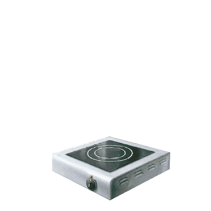 Cocina vitrocerámica 1 placa 220 v.