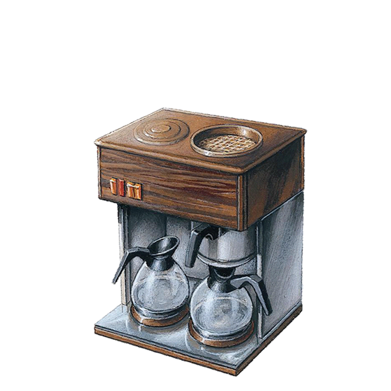 Máquina de café Miko 220 v. + 1 paquete de 4 dosis de café