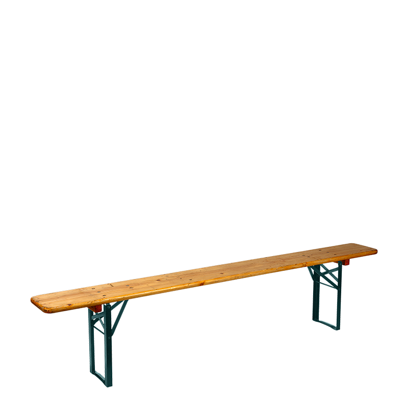 Banco de madera Alt. 47 L 220 P 25 cm